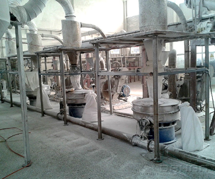 Industrial sieve shaker for sugar powder screening