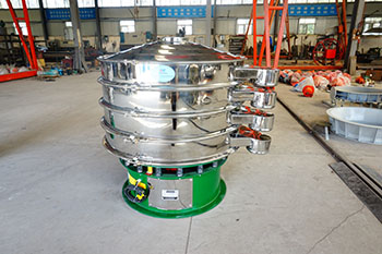 800 three-layer rotary vibrating screen picture display