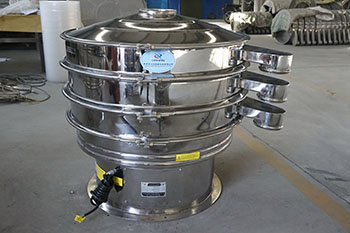 800 type double-layer rotary vibrating screen