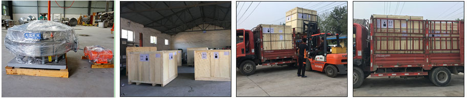 In-line sieve delivery display