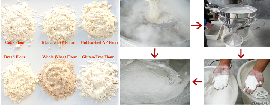 different types of flour