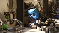Outlet welding