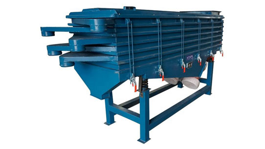 Quartz sand screening machine 