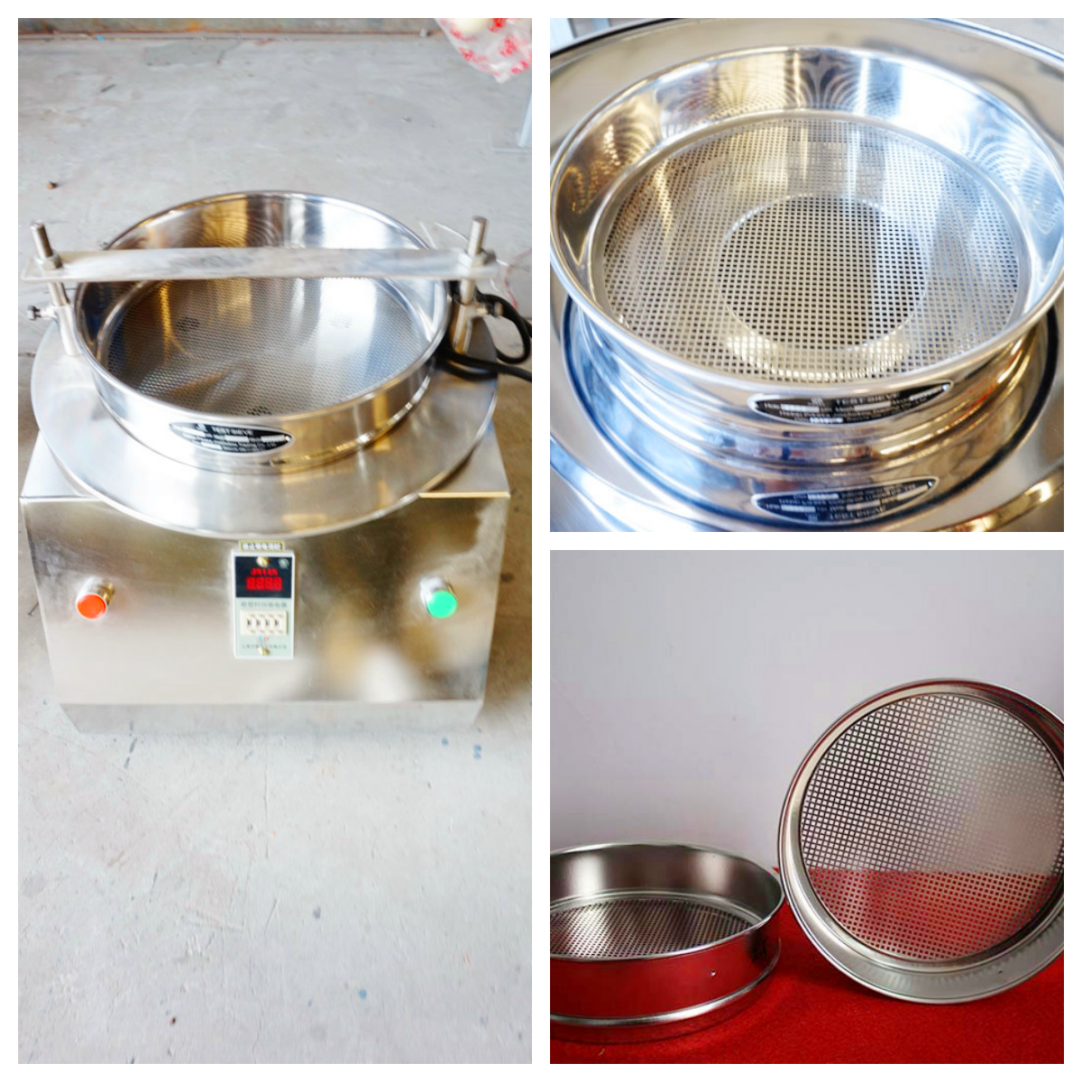 How to choose test sieve size