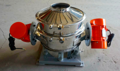 Lime powder direct discharge screen