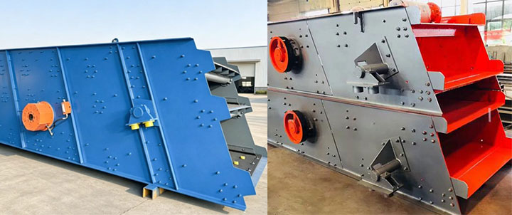 Single-layer circular vibrating screen and double-layer circular vibrating screen