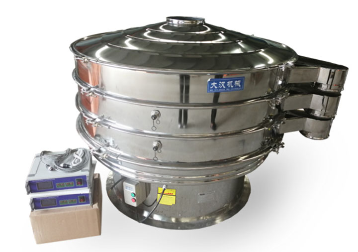 Ultrasonic vibrating screen